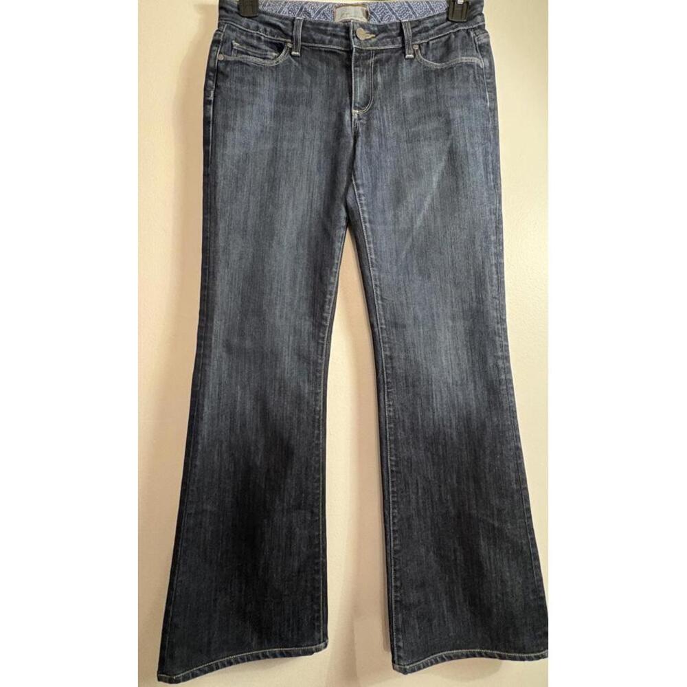 Paige Premium Denim Laurel Canyon Bootcut Jeans Womens 30 Blue 5-Pocket Design